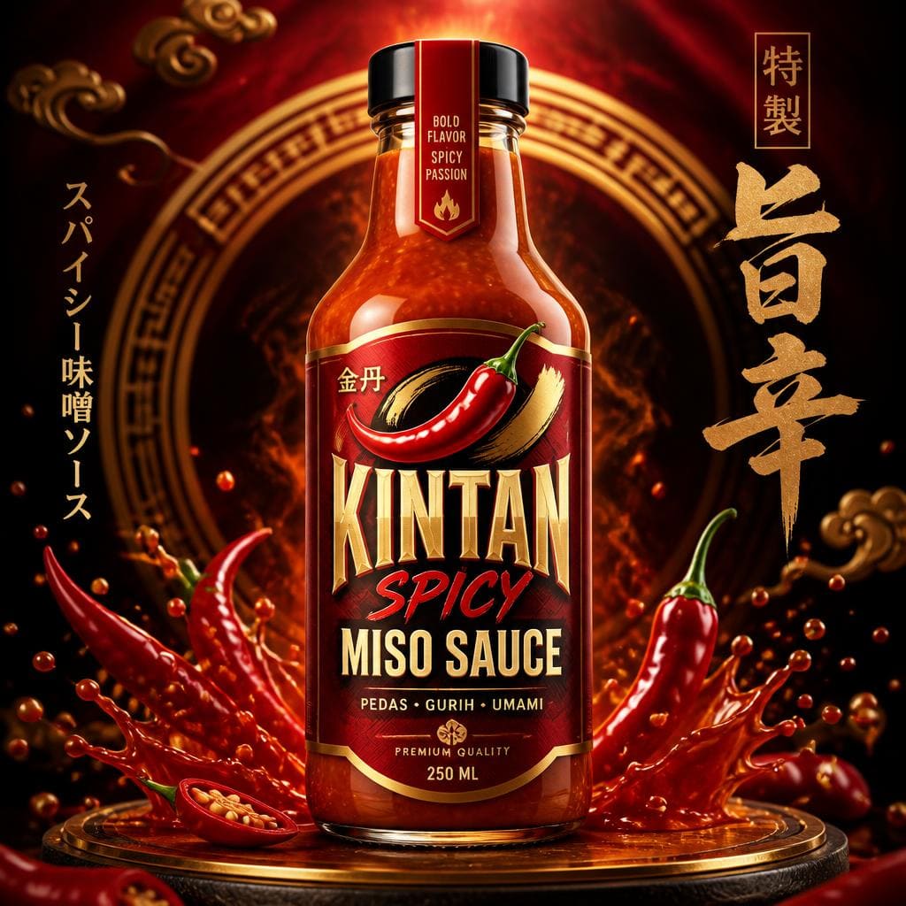 Kintan Spicy Miso Sauce Shaburi
